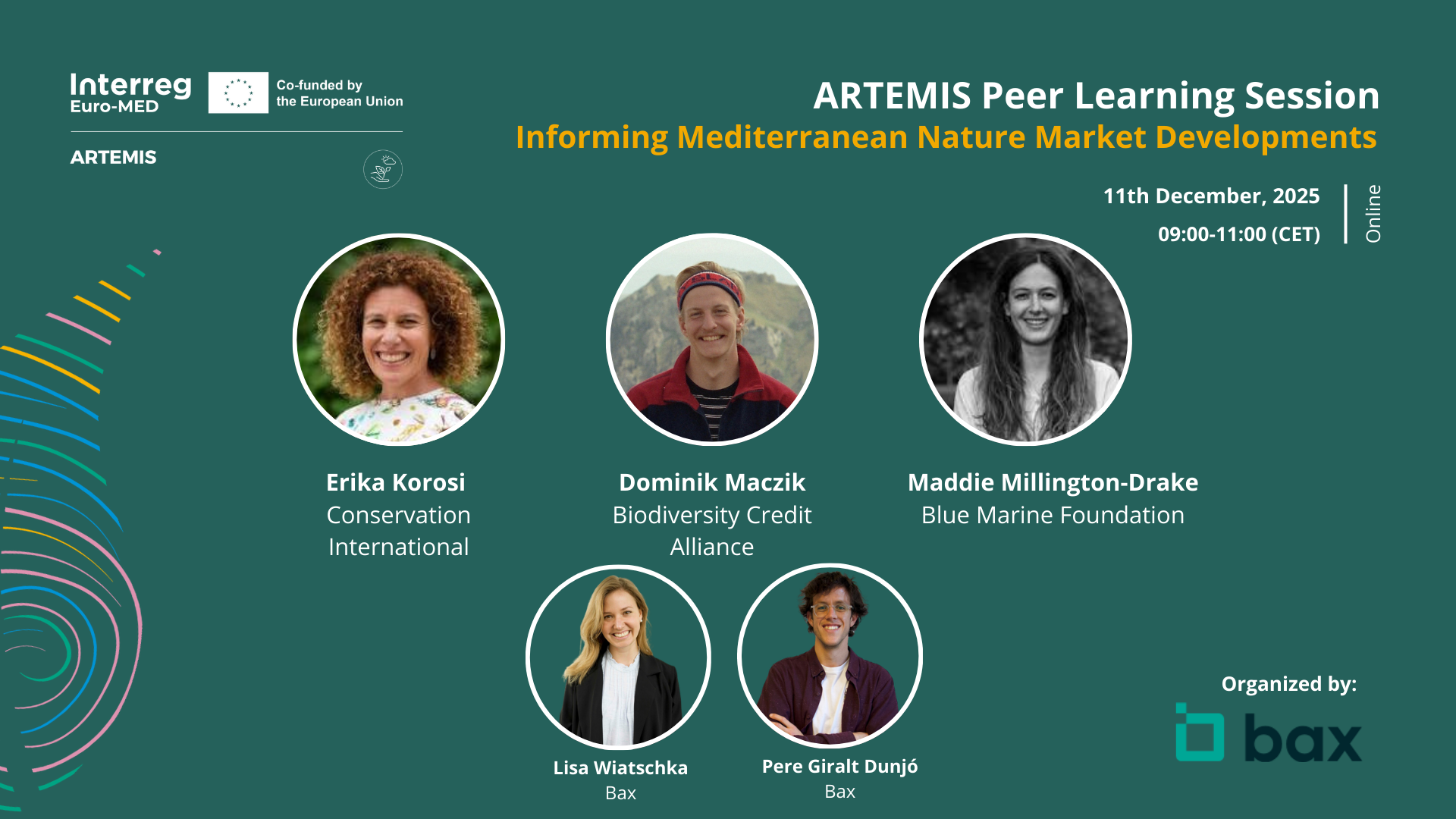 Peer Learning Session : Informing Mediterranean Nature Market Developments