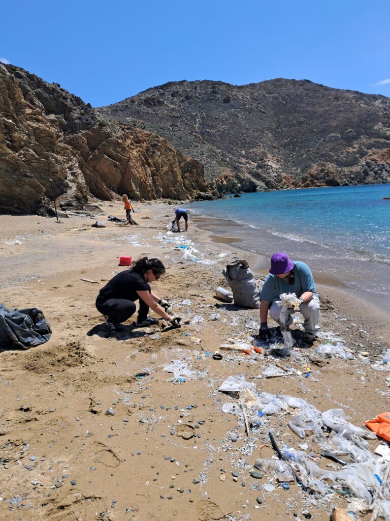 ARTEMIS clean up Atzikiari Bay | Greece April 2025